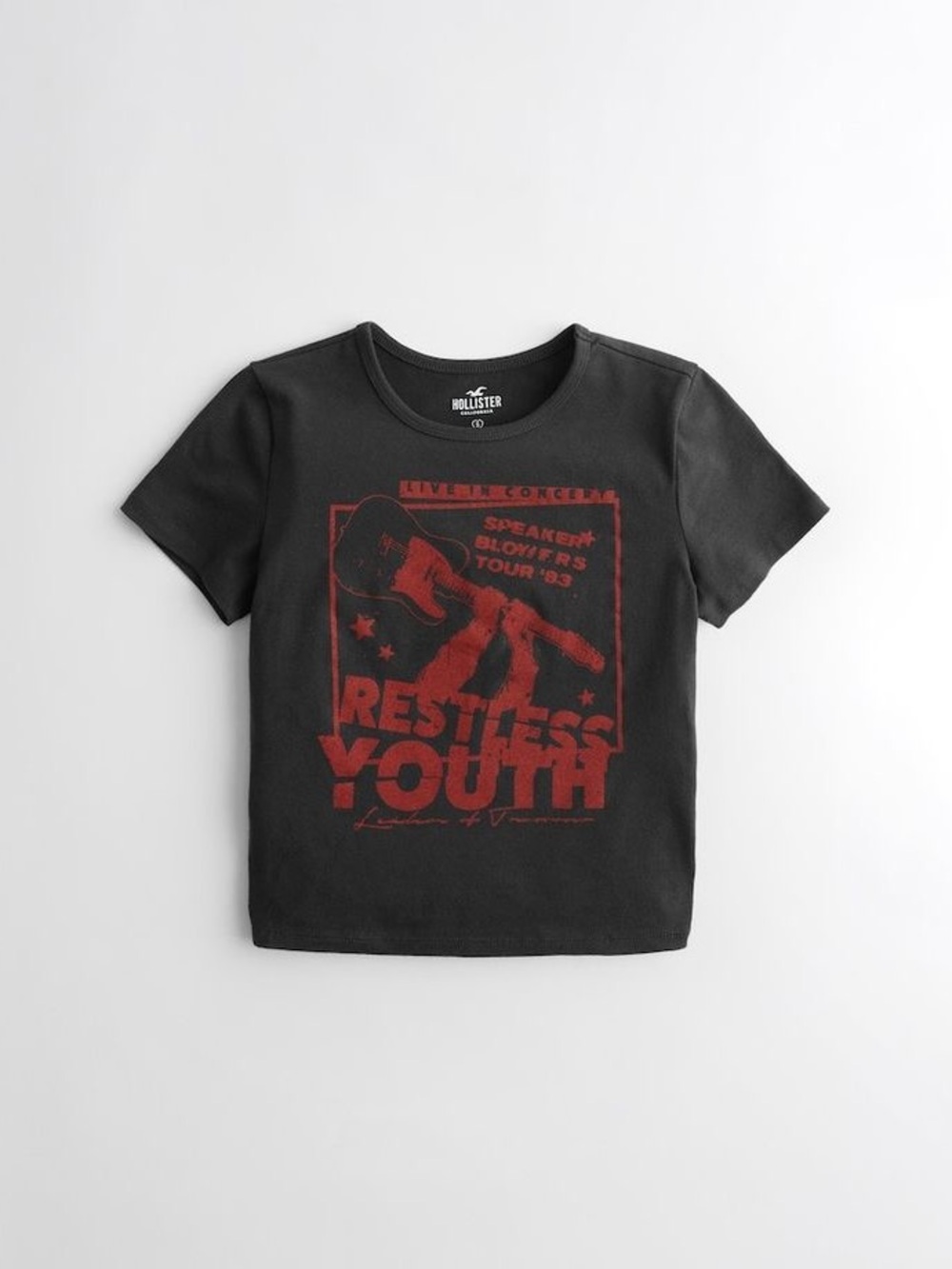 Hollister Graphic Baby Tee